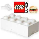 LEGO Svačinový box LEGO - bílý