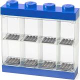 LEGO Sběratelská skříňka LEGO na 8 minifigurek - modrá