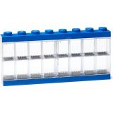 LEGO Sběratelská skříňka LEGO na 16 minifigurek - modrá