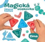 Magická voskovka Magická voskovka sada - Zima (knížka, voskovky, výseky)