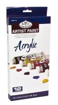 Royal & Langnickel Akrylov barvy Royal & Langnicke ARTIST 12x21 ml