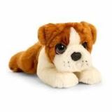 EPEE Plyšové štěňátko bulldog ležící 25 cm