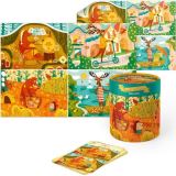 Dodo Dodo Puzzle a aktivity - Zvířata a roční období 50 dílků