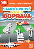 TAKTIK Samolepková kniha Doprava - Nalepuj