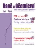 Poradce Daně a účetnictví (DaU) 1/2022 Zákon o daních z příjmů – novely, Platby státu a odpočty od 1. 1. 20