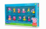Pmi Prasátko Peppa 12 sběratelských figurek s razítkem - Deluxe box