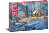 CherryPazzi Cherry Pazzi Puzzle - Zasněžený kostelik 1000 dílků