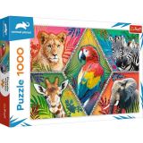 TREFL Puzzle Animal Planet: Exotická zvířata/1000 dílků