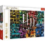 TREFL Puzzle Harry Potter: Svět Harryho Pottera/1500 dílků