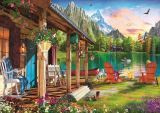 TREFL Puzzle Chata v horách/500 dílků