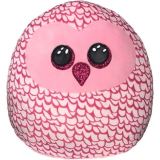 Ty Ty Squish-a-Boos PINKY - růžová sova 30 cm