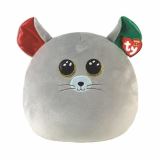 Ty Ty Squish-a-Boos CHIPPER - šedá myš 22 cm