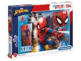 CLEMENTONI Clementoni Puzzle Supercolor - Spiderman 104 dílků