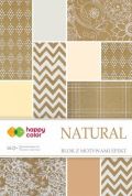 Happy Color Blok s effect papíry 20 x 29 cm Natural170-220 g