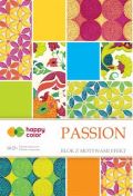 Happy Color Blok s effect papíry 20 x 29 cm Passion 170-220 g