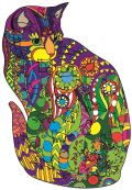 NiXiM NiXiM Mandala art puzzle - Kočka