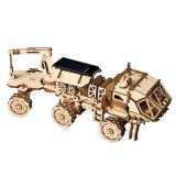 NiXiM NiXiM Dřevěné 3D puzzle - Mars rover 3