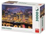 Dino Puzzle Amsterdam 3000 dílků