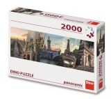Dino Puzzle Paříž koláž Panoramic 2000 dílků