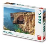 Dino Puzzle Pláž na Maltě 500 dílků
