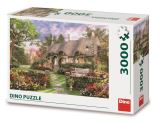 Dino Puzzle Romantická chatka 3000 dílků