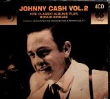 Cash Johnny Johnny Cash Vol.2 Five Classic Albums Plus Bonus Singles (4CD)