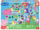 Educa Prasátko Peppa - Soubor her 8v1