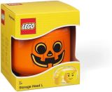 LEGO Úložný box LEGO hlava (velikost L) - dýně
