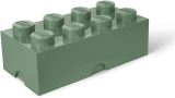 LEGO Úložný box LEGO 8 - army zelený