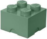 LEGO Úložný box LEGO 4 - army zelený