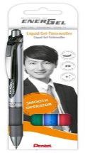 Pentel Pero gelové Pentel EnerGel BL77 - základní barvy 0,7mm / 4ks sada