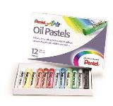 Pentel Olejové pastely Pentel Artist 25 ks