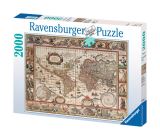 Ravensburger Ravensburger Puzzle - Mapa světa 2000 dílků