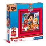 CLEMENTONI Clementoni Puzzle Frame me up - Tlapková Patrola 60 dílků