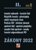 kolektiv autor Zkony 2022 II/B Trestn prvo - Trestn zkonk, Trestn d, Odpovdnost za pestupky, Trestn odp