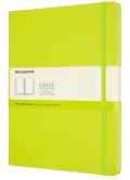 Moleskine Moleskine Zápisník žlutozelený XL, čistý, tvrdý