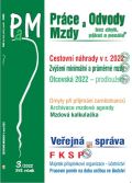 Jouza Ladislav PaM 3/2022 Cestovn nhrady v roce 2022