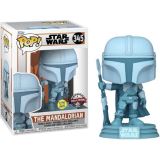 Funko Funko POP Star Wars The Mandalorian Hologram (exclusive limited edition GITD)