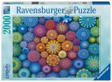 Ravensburger Ravensburger Puzzle - Duhové mandaly 2000 dílků