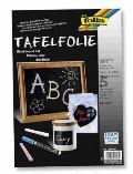 Folia paper Folia Tabulová folie černá 23 x 33 cm - samolepící 5 listů