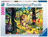 Ravensburger Ravensburger Puzzle - Lvi, tygři a medvědi 1000 dílků