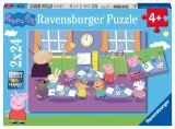 Ravensburger Ravensburger Puzzle - Prasátko Peppa 2x24 dílků