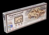 Wooden City Wooden City Puzzle 3D Rally Car 4, dřevěné