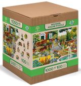 Wooden City Wooden City Puzzle Zahrada o páté 1010 dílků, dřevěné
