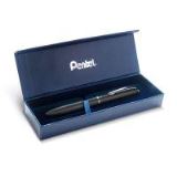 Pentel Pero gelové Pentel EnerGel BL2007 Luxusní - černé 0,7mm v dárkové krabičce