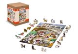Wooden City Wooden City Puzzle Kočky v Benátkách 300 dílků , dřevěné