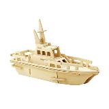 JRK Kladno Dřevěné 3D puzzle - Jachta