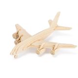 JRK Kladno Dřevěné 3D puzzle - Civilní letadlo