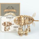 JRK Kladno Dřevěné 3D puzzle - Vzducholoď