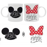 AbyStyle Disney Keramický hrnek - Love Mickey and Minnie (objem 320 ml)